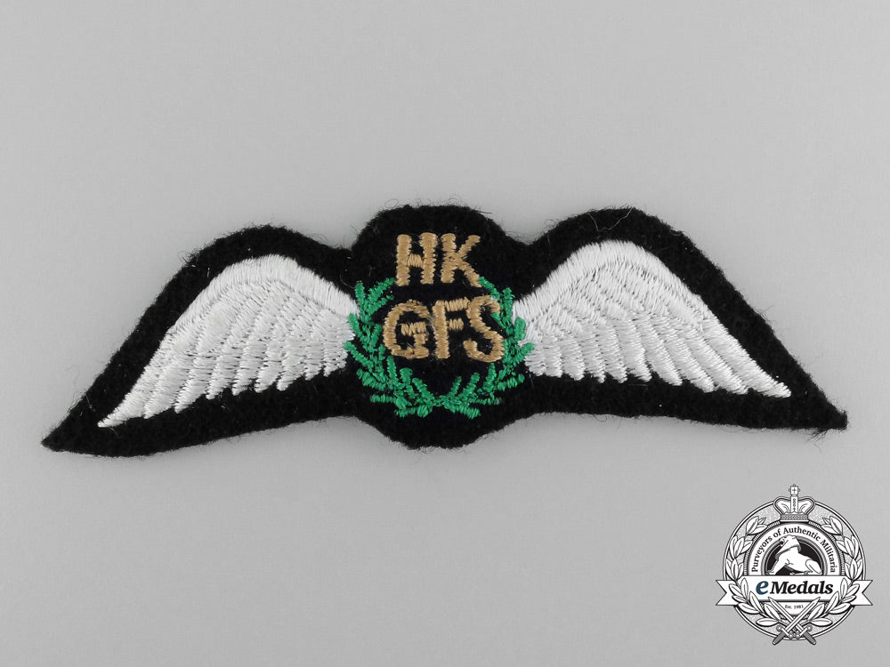 China. A Hong Kong Government Flying Service Pilot Wing – eMedals