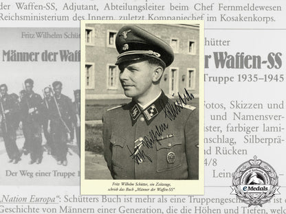a_signed_photograph_of_fritz_schütter_with_an_advert_for_his_book“_men_of_the_waffen-_ss”_c_8383