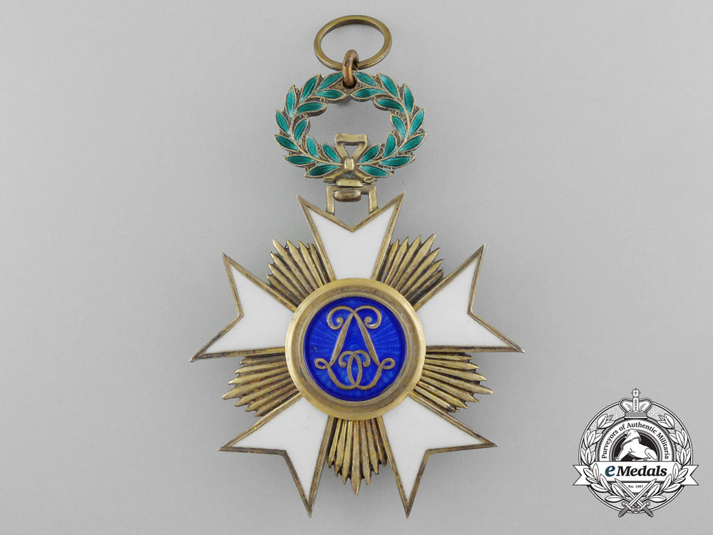 a_belgian_order_of_the_crown;_grand_cross_sash_badge_c_8516