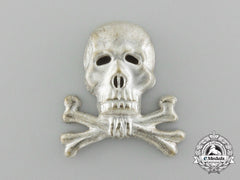 A Braunschweiger Totenkopf (Skull) Officer’s Cap Insignia For The Infantry Regiment Nr. 92 Or Hussars. 17
