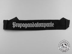 A Second War German Propagandakompanie Cuff Title