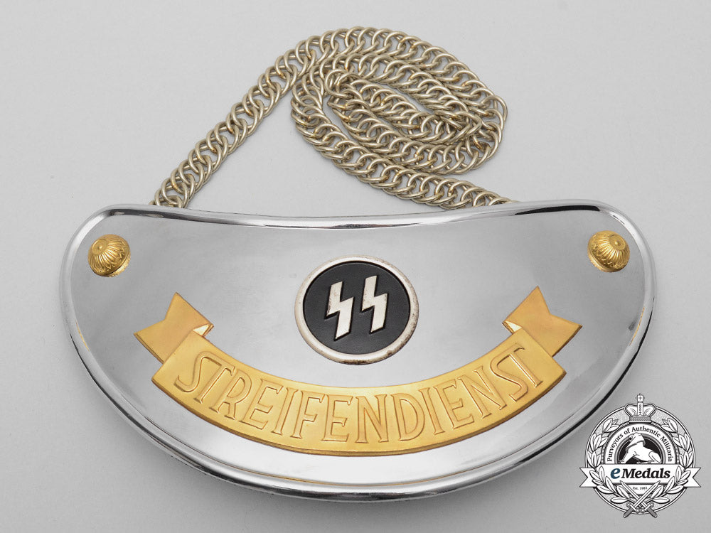 an_absolutely_mint_ss_streifendienst/_patrol_service_gorget_by_wilhelm_schröder&_co._c_8725