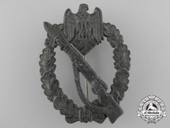 A German Second War Infantry Assault Badge; Silver Grade