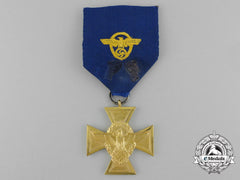 A German Police Long Service Award; First Class