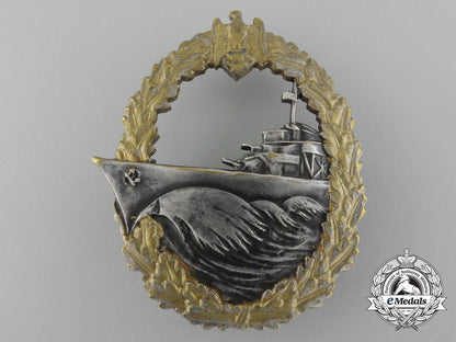 an_early_kriegsmarine_war_destroyer_badge,_in_tombac_c_8786