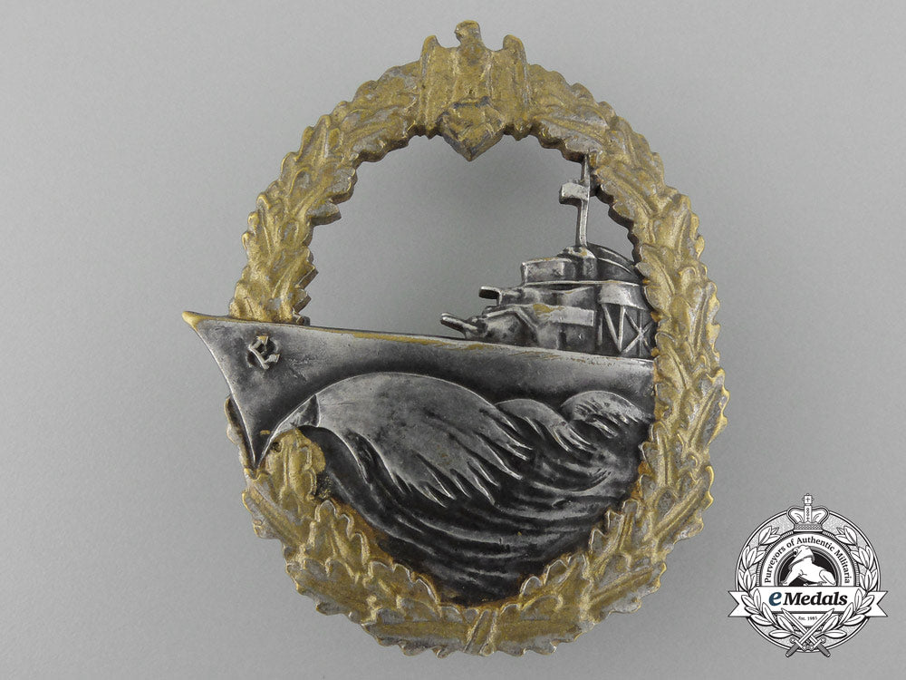 an_early_kriegsmarine_war_destroyer_badge,_in_tombac_c_8786