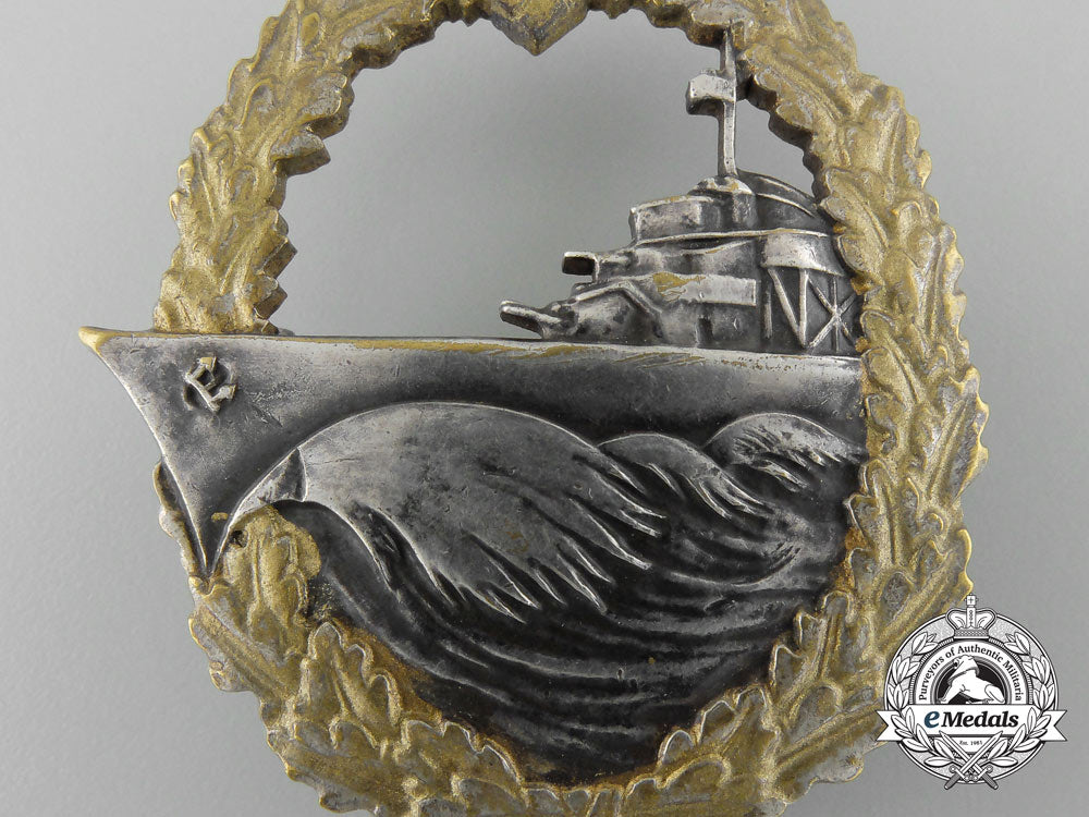 an_early_kriegsmarine_war_destroyer_badge,_in_tombac_c_8787