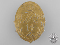 A 1814-1939 Nürnberg Veteran's Badge By C. Balmberger