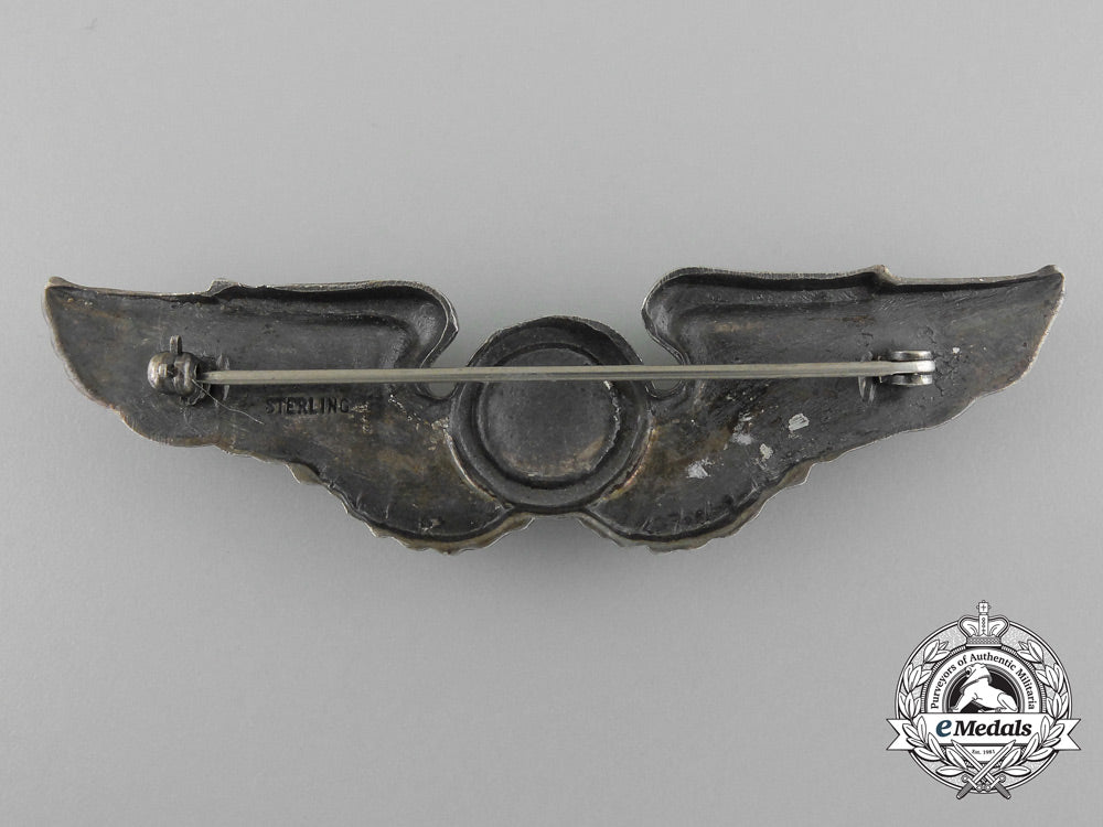 a_second_war_american_aircraft_observer_badge_in_silver_c_8838