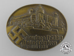 A 1935 Nsdap District Mainfranken Badge
