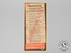 A Rare Nsdap Campaign Poster For The Election On March 5, 1933
