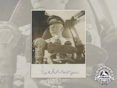 Luftwaffe Generalfeldmarschall Von Richthofen Signed Photograph