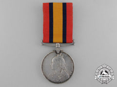 A 1899 Queen's South Africa Medal To The H.m.s Powerful