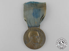 An Italian Army Long Command Merit Medal, Silver Grade
