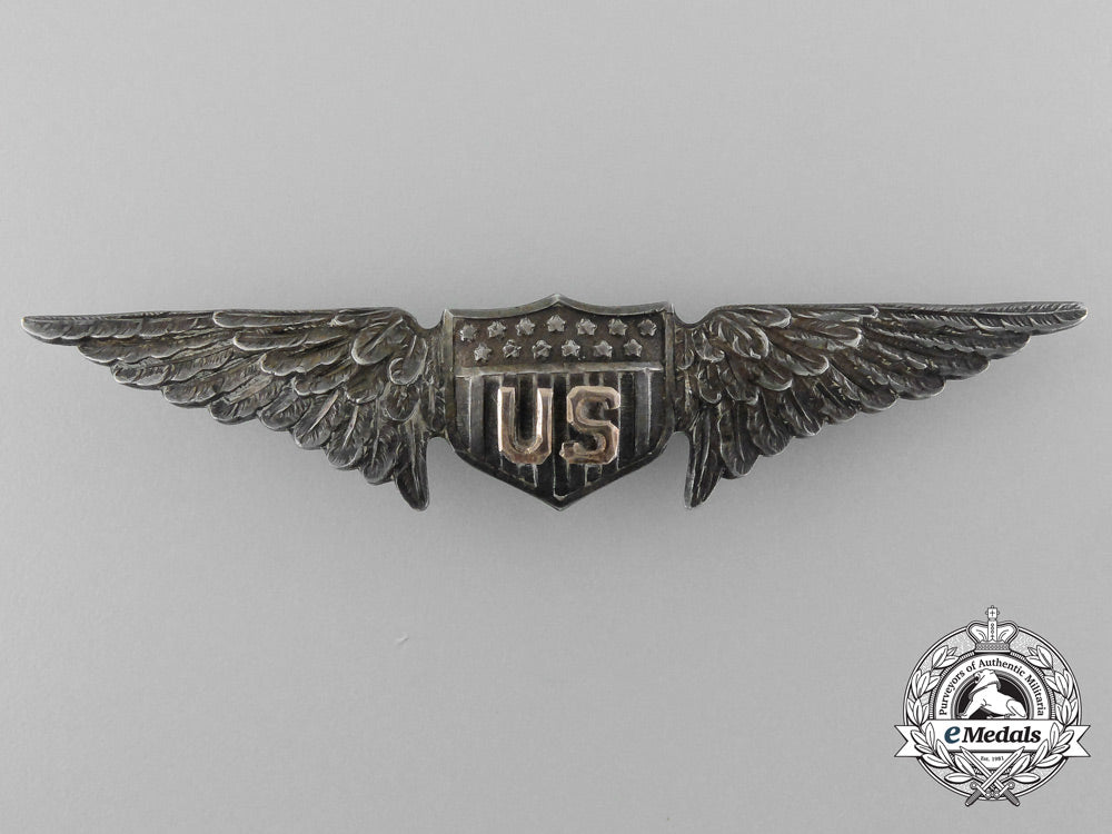 a_first_war_american_army_aviator_pilot_badge_by_charles_may_robbins_c_9328