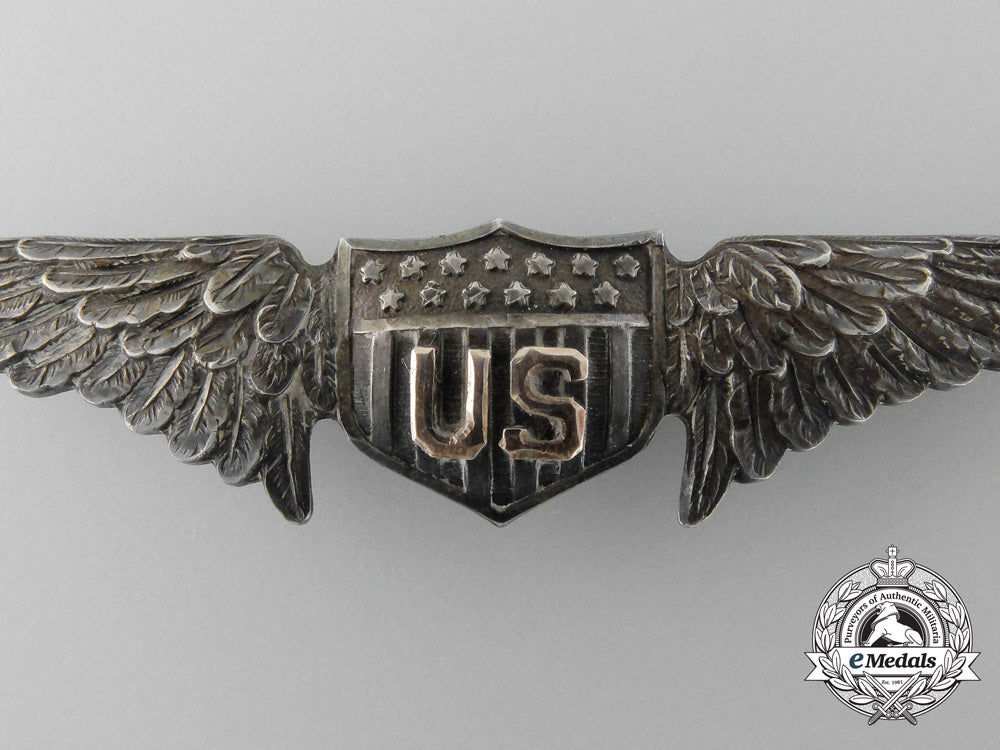 a_first_war_american_army_aviator_pilot_badge_by_charles_may_robbins_c_9329