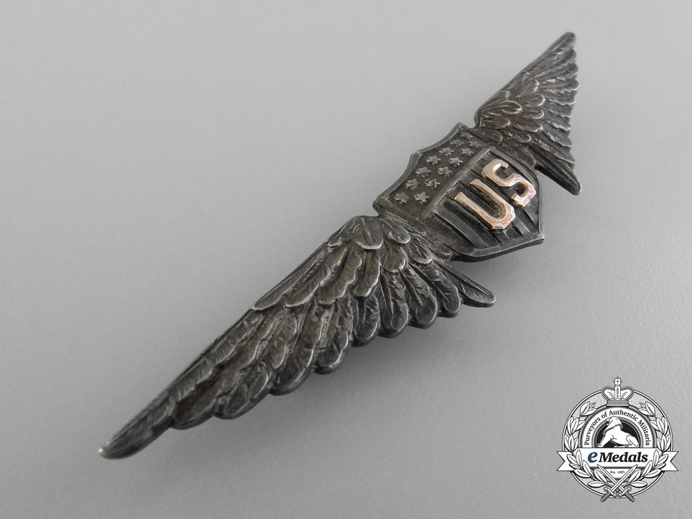 a_first_war_american_army_aviator_pilot_badge_by_charles_may_robbins_c_9331