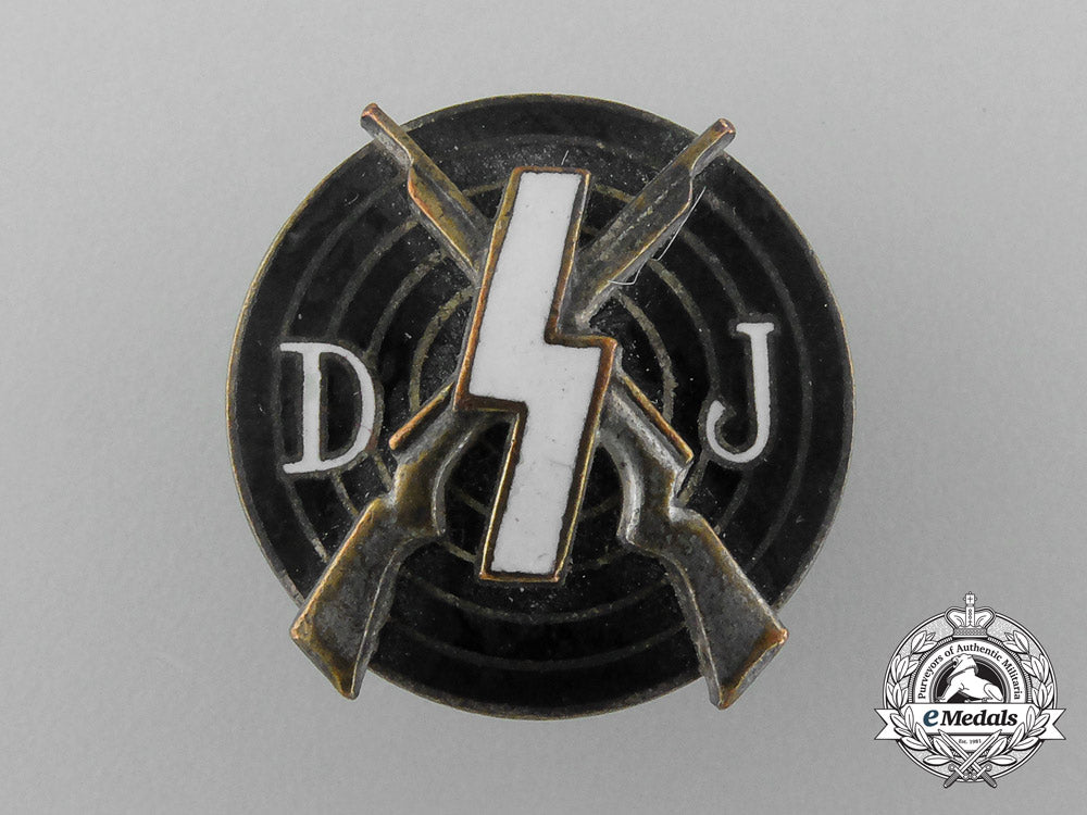 a_deutsche_jugend(_dj)_shooting_award_badge_by_eugen_schmidhaussler_c_9346