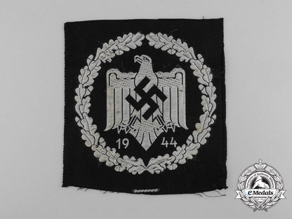 a_mint_and_unissued_drl_sports_proficiency_badge_in_cloth;_silver_grade_c_9714
