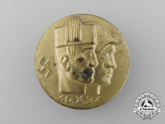 An 1937 Italian Fascist Rally Badge