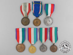 Seven Italian Medals And Awards