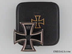 Cased Iron Cross 1St. Class 1914, Sy And Wagner