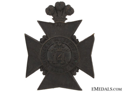 14_th_prince_of_wales'_own_regiment_helmet_plate_cb730