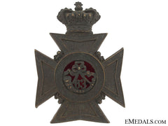 63Rd Halifax Rifles Helmet Plate