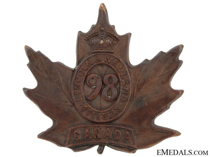 98_th_battalion_cap_badge,_cef_cb740