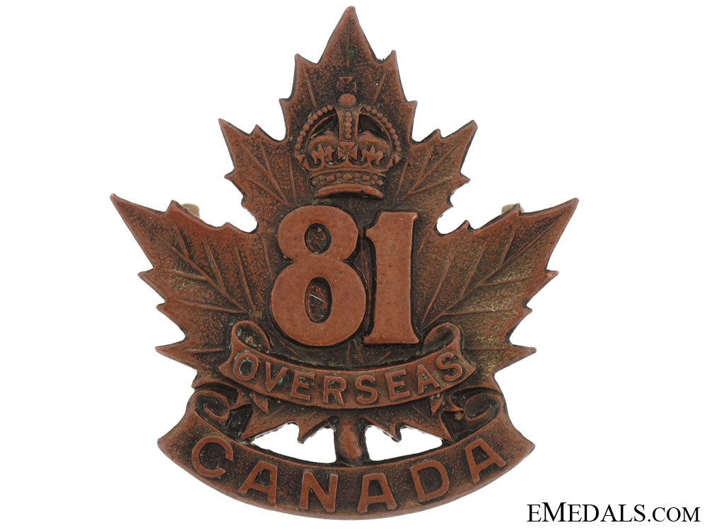 81_st_battalion(_toronto)_cap_badge,_cef_cb742
