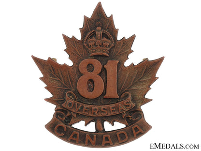 81_st_battalion(_toronto)_cap_badge,_cef_cb742