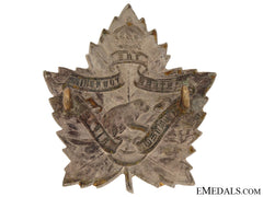 The Eastern Townships Mounted Rifles Cap Badge