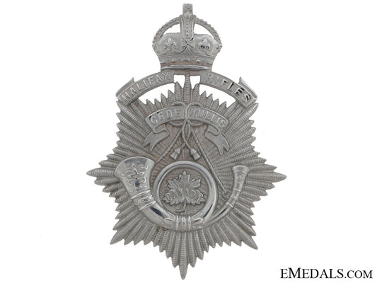 an_officer's_halifax_rifles_helmet_plate_cb797