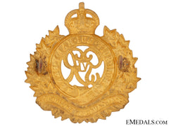 An Officer's Royal Canadian Engineers Cap Badge