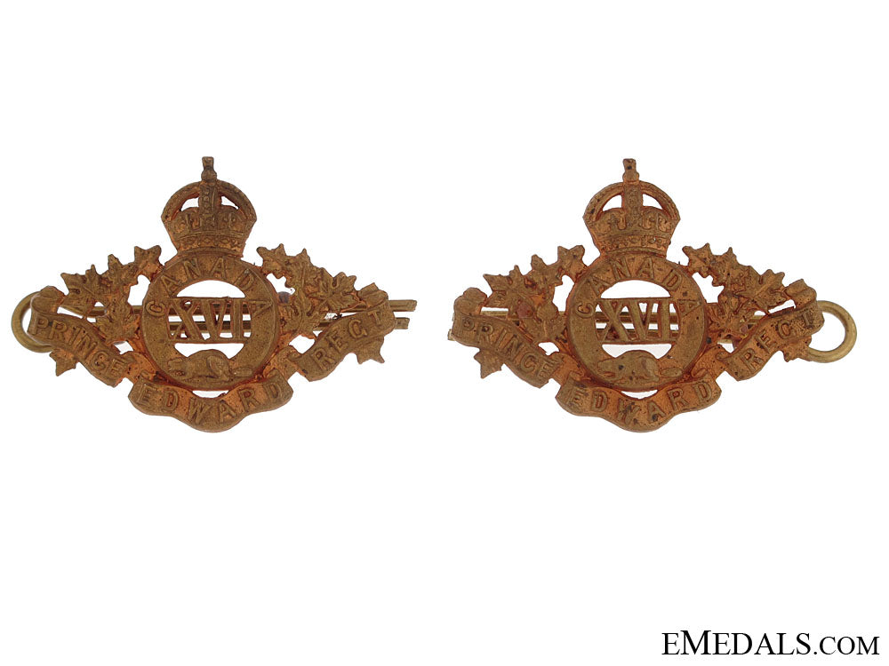 16_th_prince_edward_regiment_collar_badges_cb818