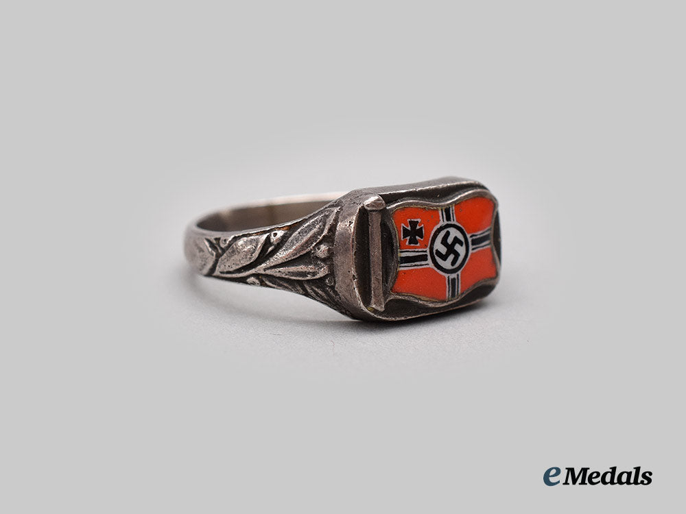 germany,_wehrmacht._a_commemorative_ring_in_silver_cbb_7662