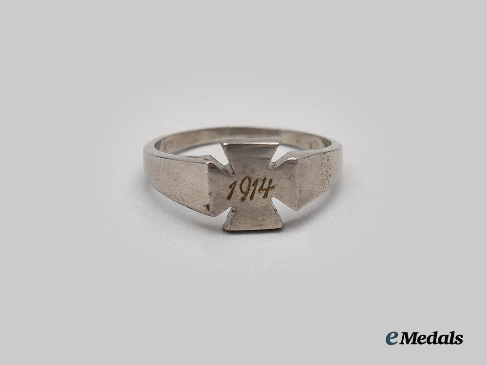 germany,_imperial._a_pair_of_first_world_war_patriotic_rings_cbb_7778_1