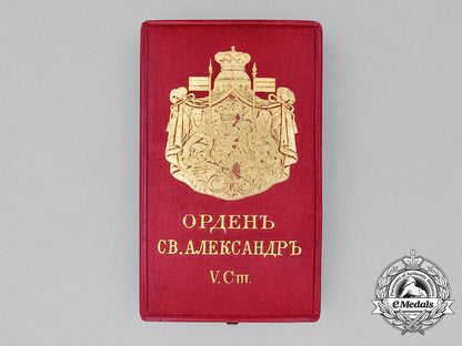 a_bulgarian_order_of_st._alexander;5_th_class_named_to_hugo_hackmann_cc_0097