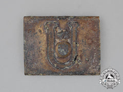 A Croatian Ustasha Belt Buckle; Ground Found