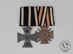 A First War German Iron Cross Medal Bar Grouping