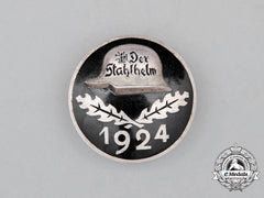 A 1924 Der Stahlhelm Membership Badge; Silver