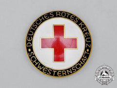 A Third Reich Period Drk (German Red Cross) Sisterhood Badge