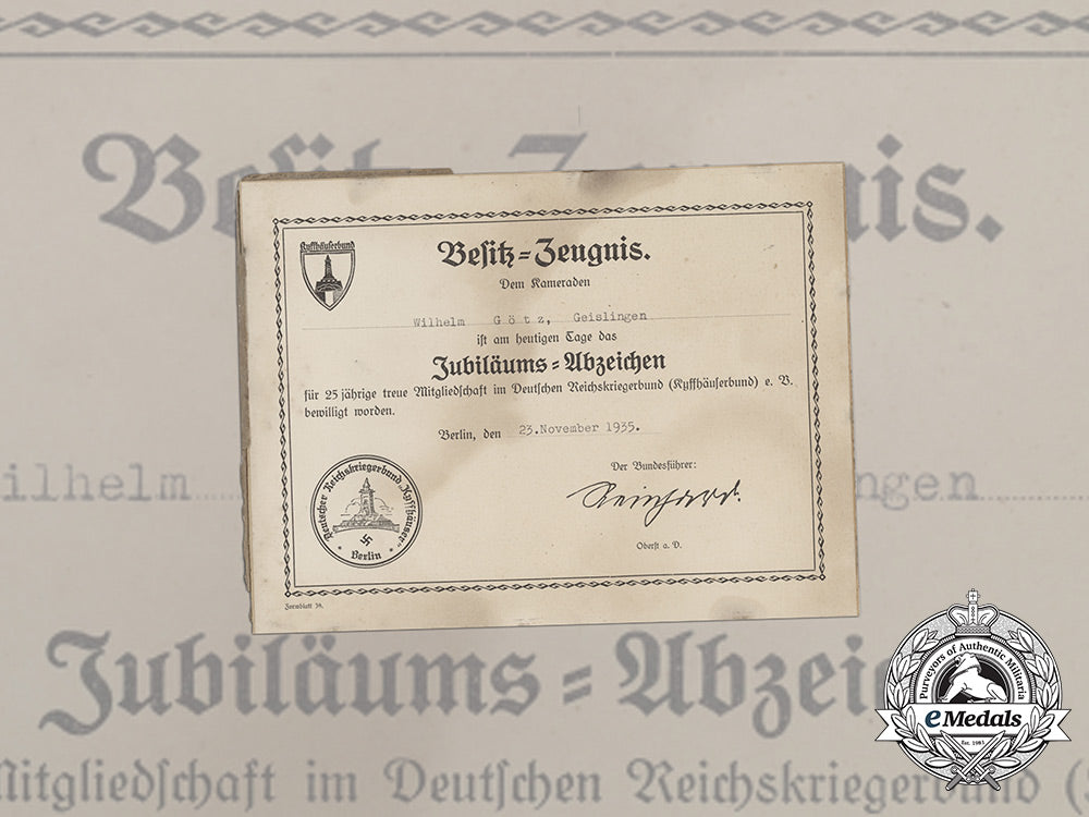 a_kyffhäuser_veterans_association25_year_membership_award_document_cc_0408