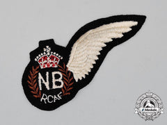 A Second War Royal Canadian Air Force (Rcaf) Navigator Bomb Aimer (Nb) Wing