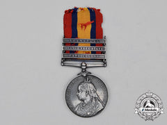 A Queen's South Africa Medal, To Trumpeter G.h. Pollard, 14Th Company, Southern Division, Royal Garrison Artillery
