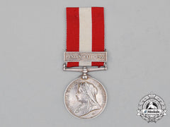 A Canada General Service Medal, To Private Hiram Kitely, Lloydtown Infantry Company