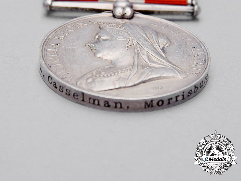 a_canada_general_service_medal,_to_gunner_almon_casselman,_morrisburg_garrison_artillery_cc_0683