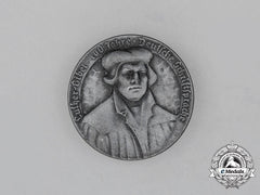 A Third Reich Period German 400 Year Anniversary Of The Lutheran Bible Badge