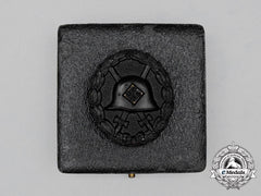A Cased Third Reich Period German Condor Legion Black Grade Wound Badge
