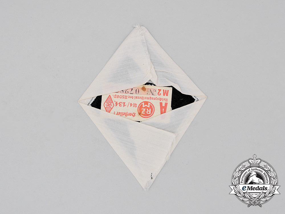 a_mint_and_unissued_dj_proficiency_badge;_cloth_version;_rzm_tagged_cc_0899